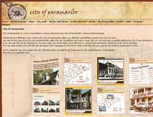 Tablet Screenshot of cityofparamaribo.com