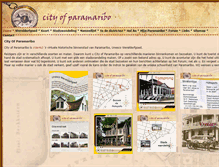 Tablet Screenshot of cityofparamaribo.nl